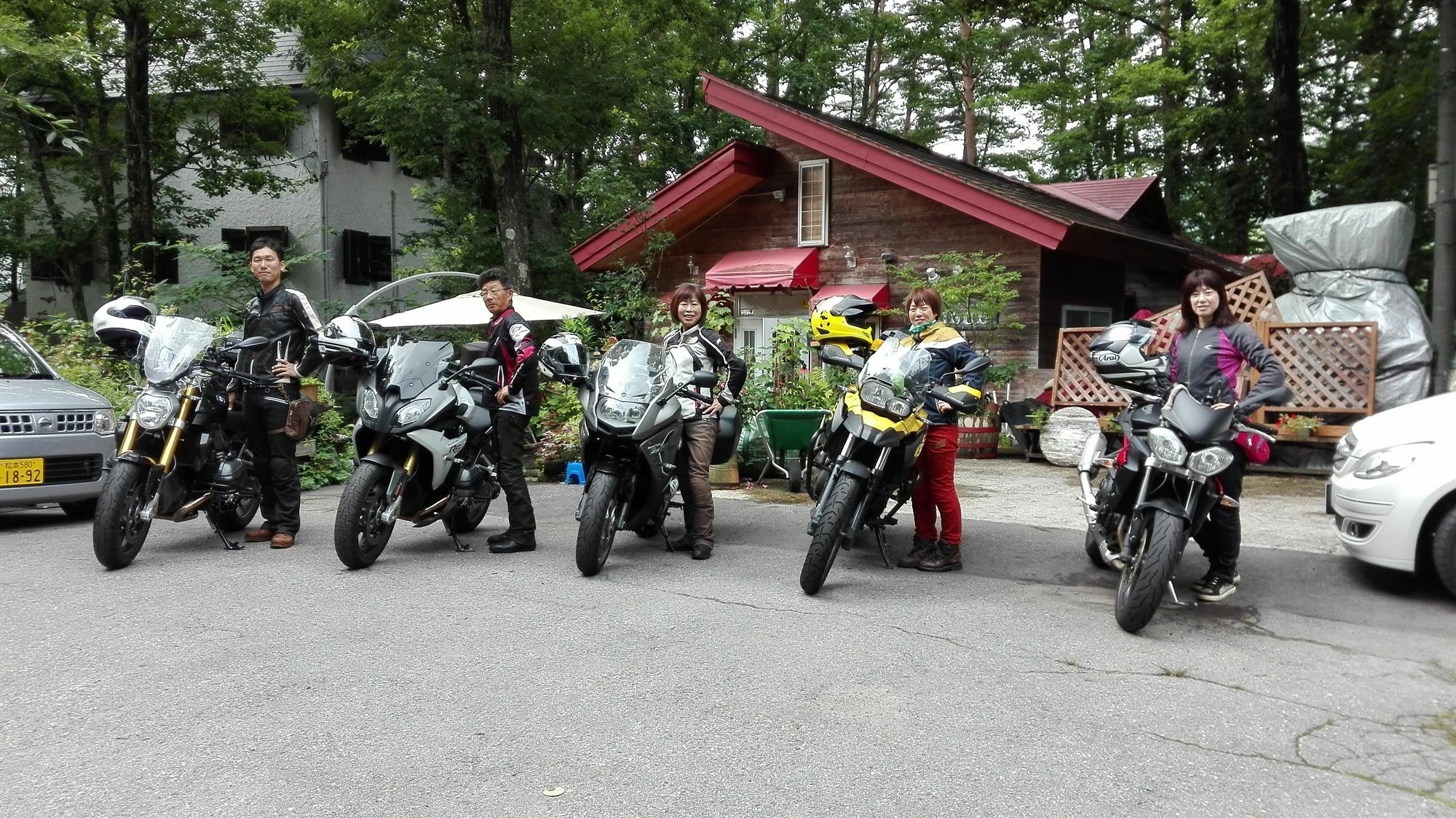 Pension Blue Hakuba Esterno foto